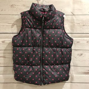 Old Navy Girls Puffer Winter Vest Size 8 Medium